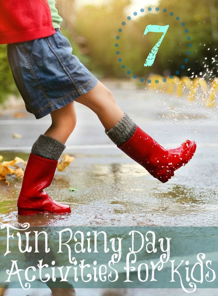 rainy day activities for kids