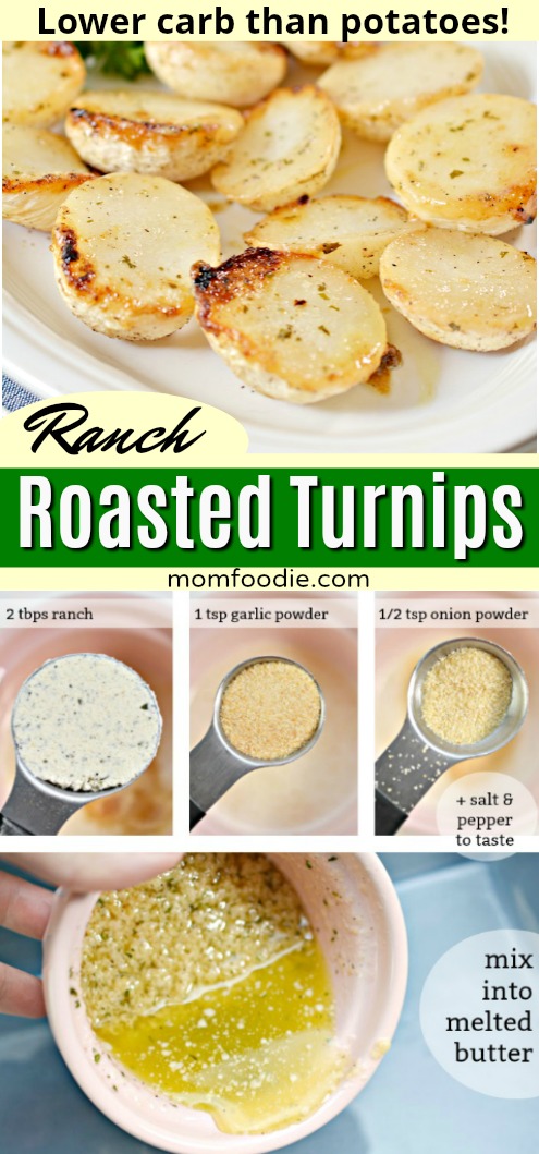 Ranch Roasted Turnips