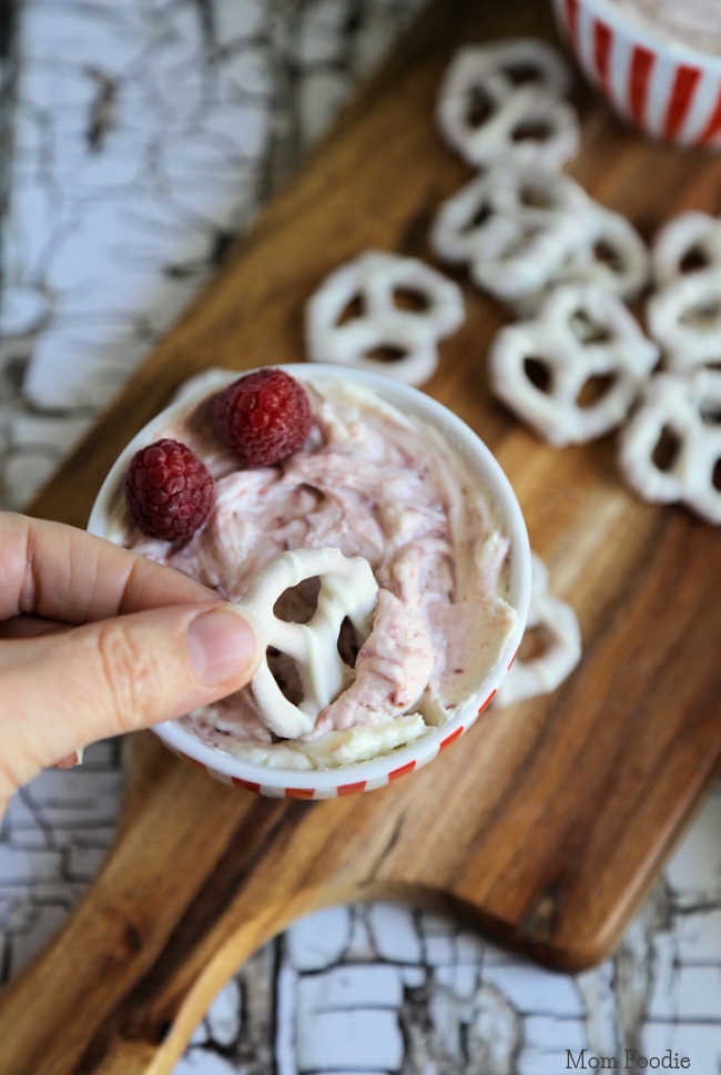 Raspberry Cream Cheese Dip Recipe - Hip Mama's Place