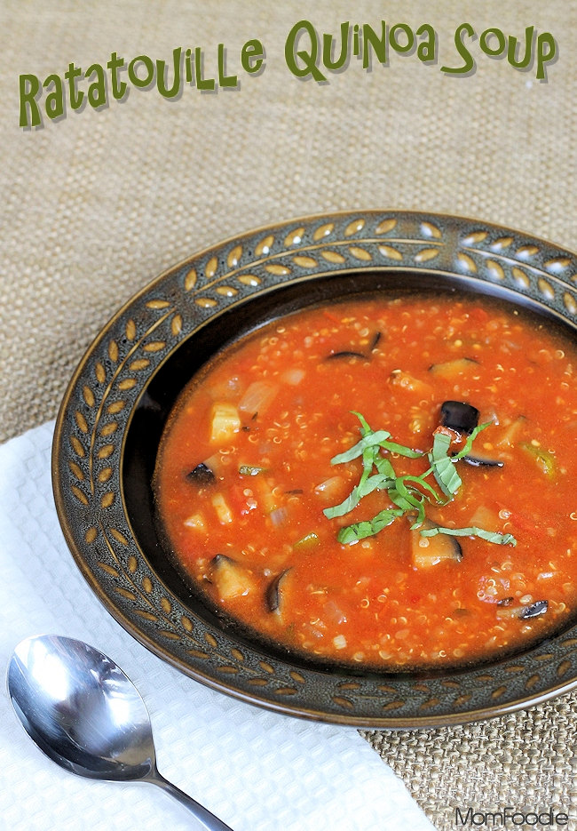 Ratatouille Quinoa Soup Recipe: Quick Healthy Soup Under ...