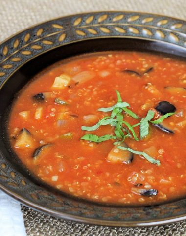 Ratatouille Quinoa Soup Recipe
