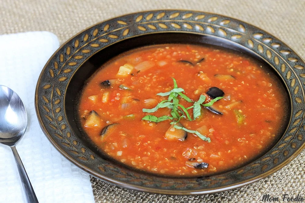 Ratatouille Quinoa Soup Recipe