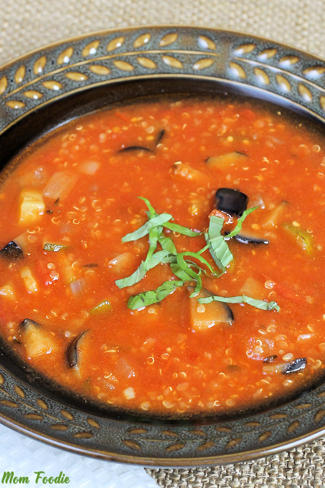 Ratatouille Quinoa Soup Recipe: Quick Healthy Soup Under ...