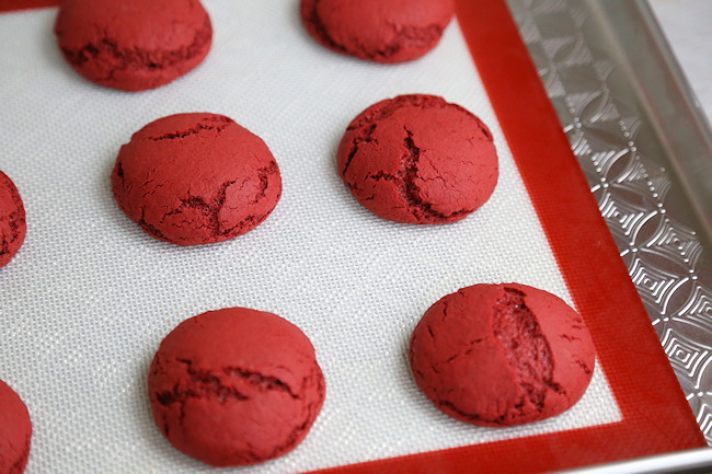 Red Velvet Cake Cookies