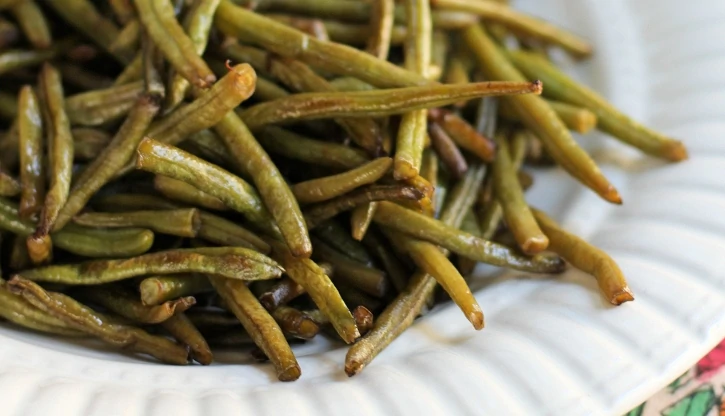 Roasted Green Beans Low-carb snack or side