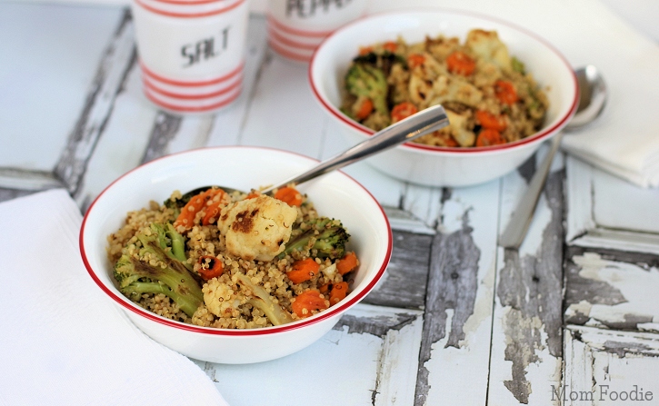 Roasted Vegetables with Quinoa Recipe