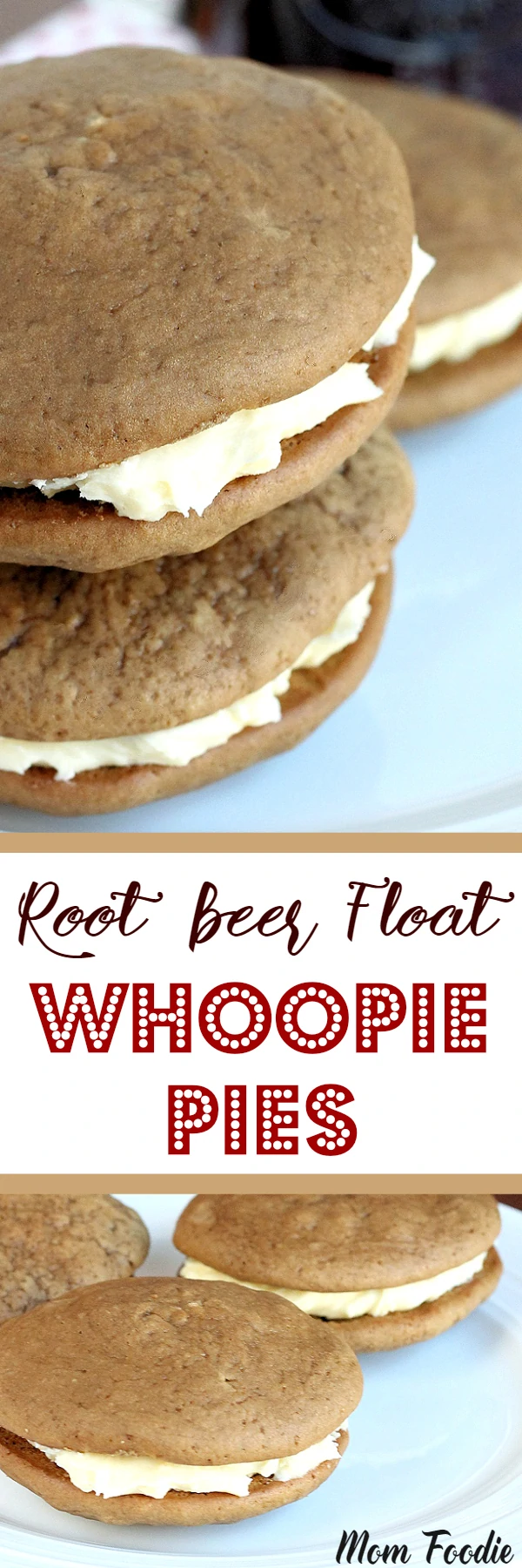 Root Beer Float Whoopie Pies