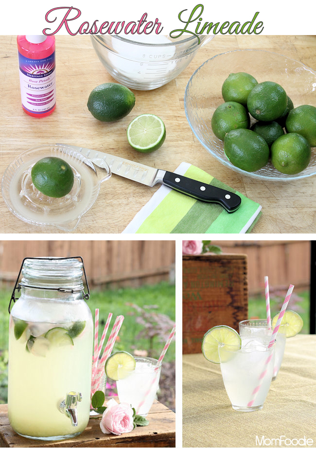 Rosewater Limeade recipe