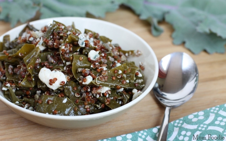 Russian Kale and Quinoa Salad