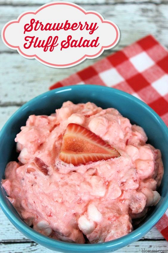 strawberry delight jello salad