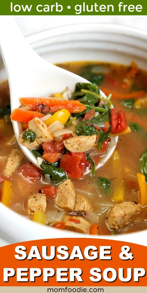 Sausage and Pepper soup 