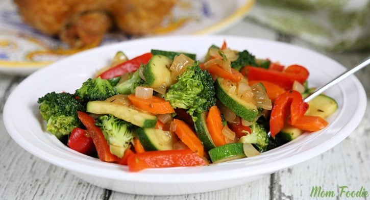 Sauteed Vegetables Recipe