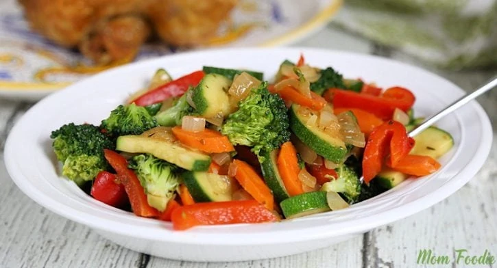 Sauteed Vegetables Recipe