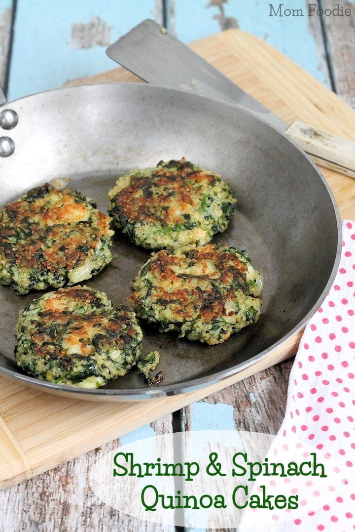 Spinach and Feta Quinoa Patties - Del's cooking twist