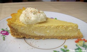 Skinny Pumpkin Ricotta Pie