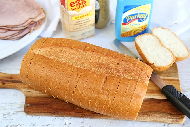 Slicing bread