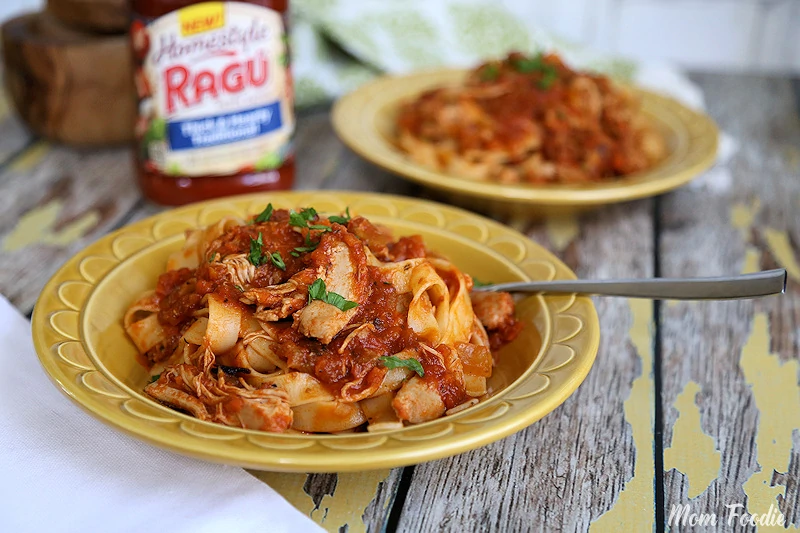 Slow Cooker Chicken Thigh Bolognese RAGU