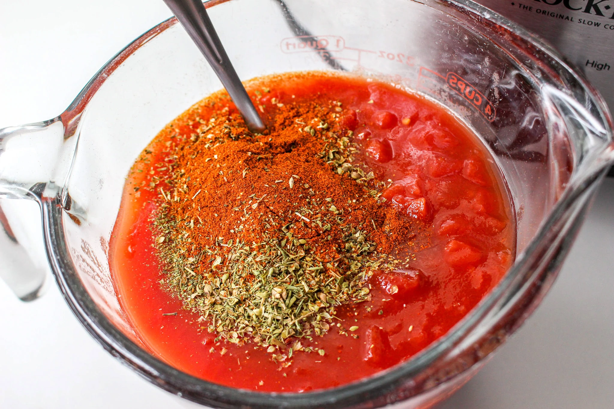 tomatoes with herbs