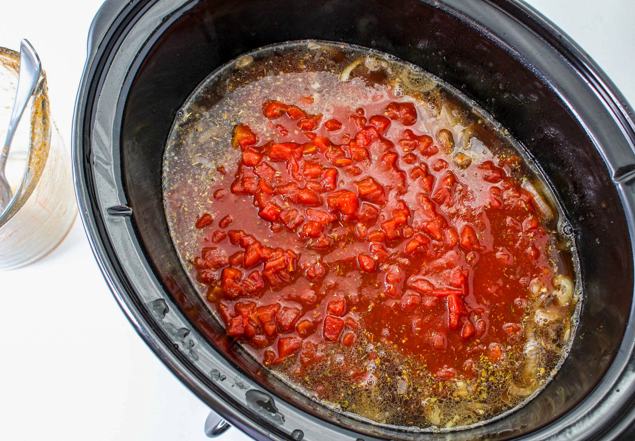 Italian cube steaks in slow cooker