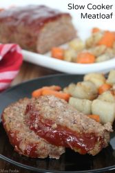 Slow Cooker Meat Loaf Recipe