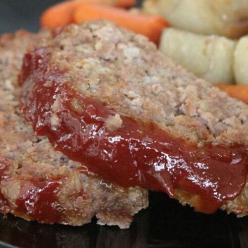 Slow Cooker meatloaf recipe.