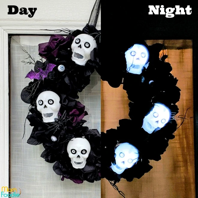 Solar Halloween Wreath