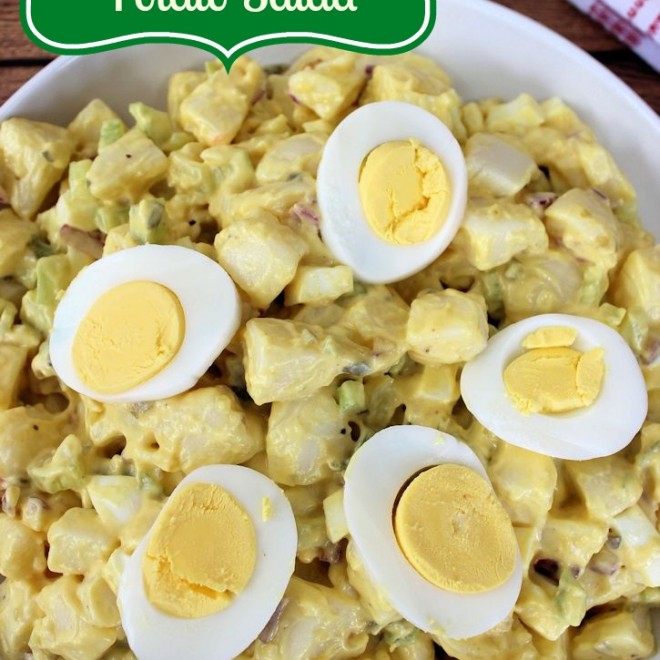 Southern Potato Salad Recipe - Easy Mustard Potato Salad - Mom Foodie