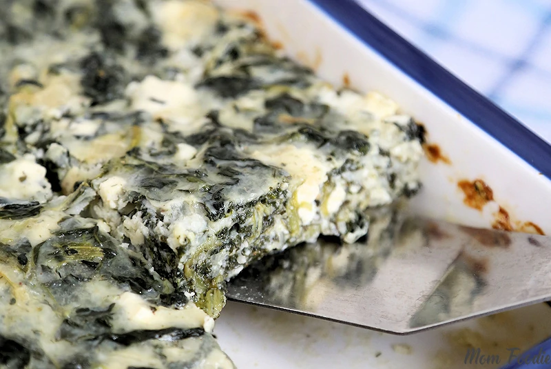 Spanakopita Cottage Cheese Casserole