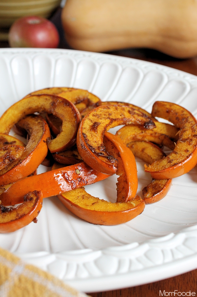 Spicy Honey Roasted Pumpkin Recipe Mom Foodie