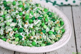 St Patrick's day Leprechaun popcorn