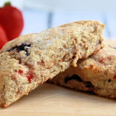 Strawberry Blueberry Scones Recipe