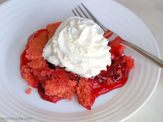 Strawberry Dump cake recipe