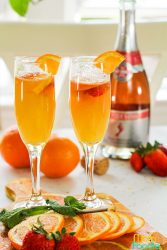 Strawberry Mimosa