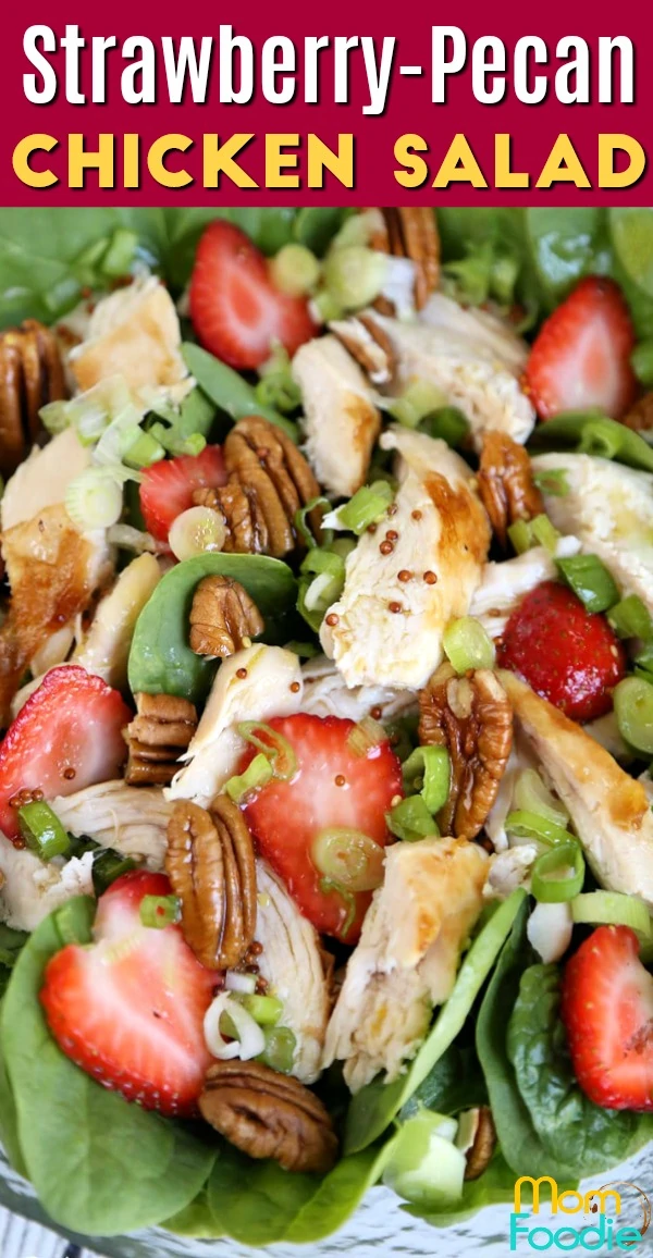 Strawberry Pecan Chicken Salad