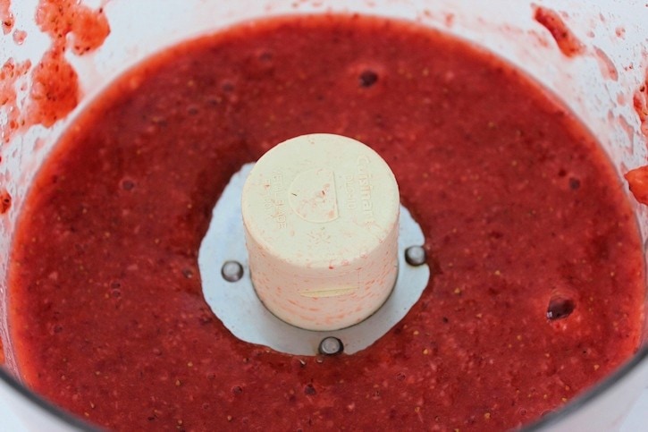 strawberry puree