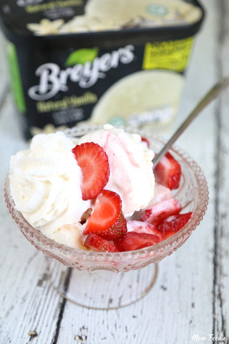 Strawberry Shortcake Sundae Recipe Mom Foodie