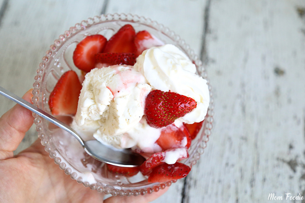 Strawberry Shortcake Sundae