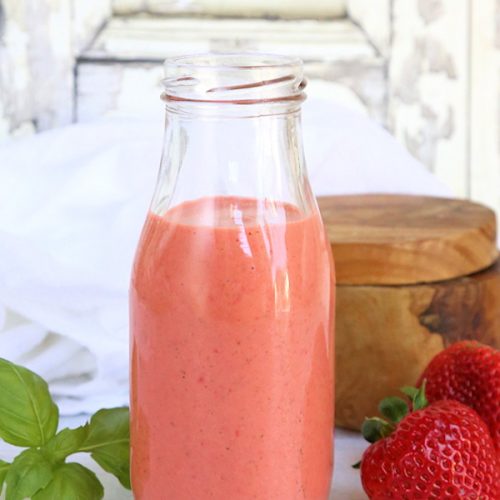 Strawberry Vinaigrette Homemade Salad Dressing Mom Foodie