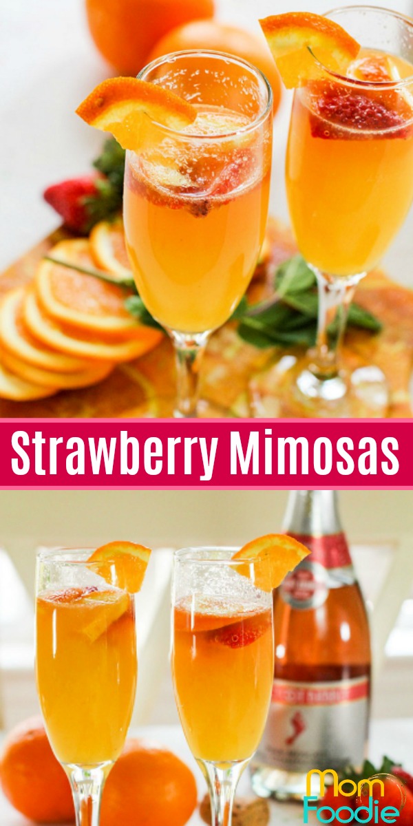 Strawberry mimosas recipe