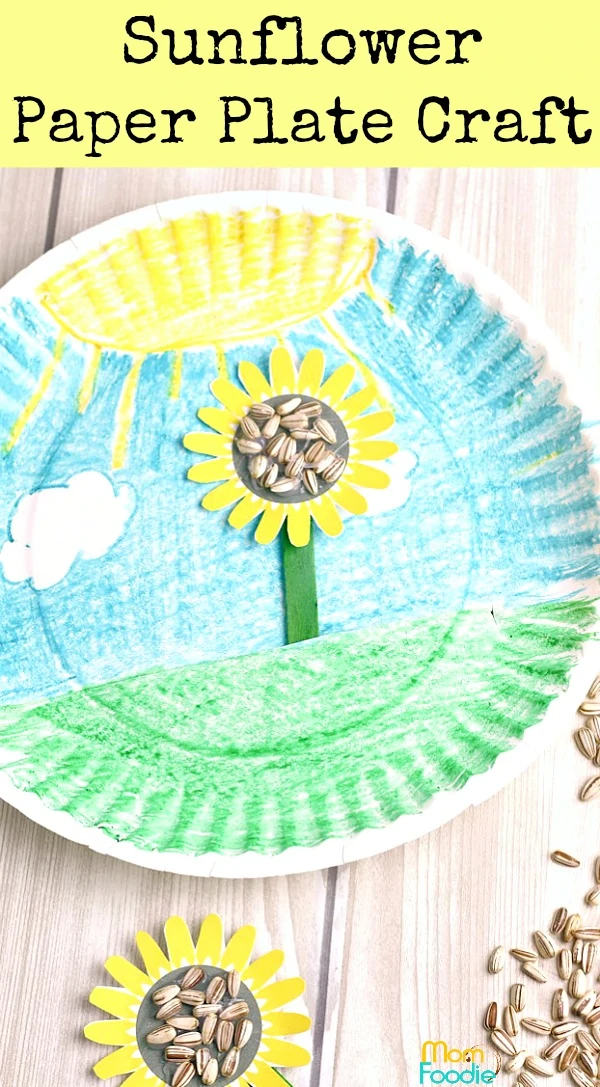 Sunflower Paper Plate Craft