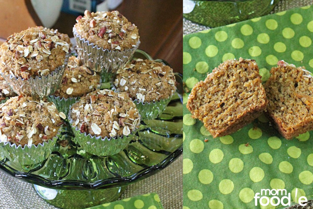 Sweet Potato Oatmeal Muffins Recipe