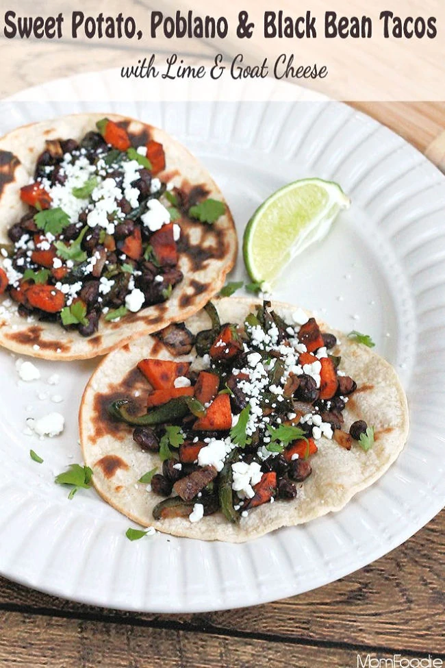 Sweet Potato Black Bean Tacos