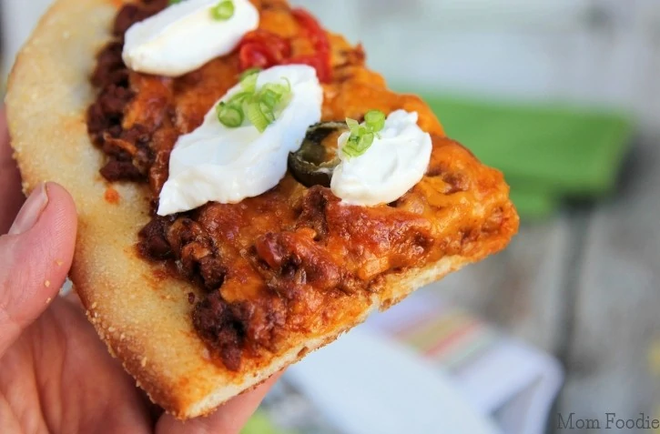 Taco Pizza Slice