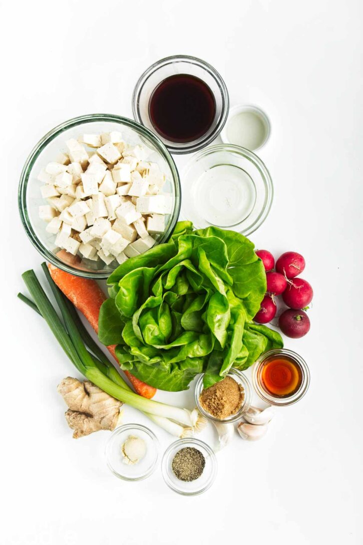 Tofu Lettuce Wraps Recipe - Mom Foodie