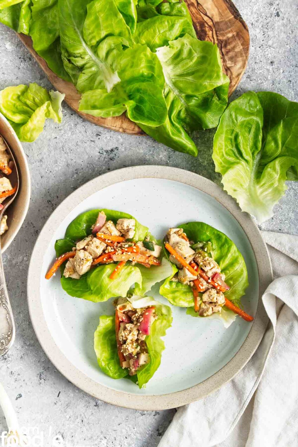 Tofu Lettuce Wraps Recipe Mom Foodie