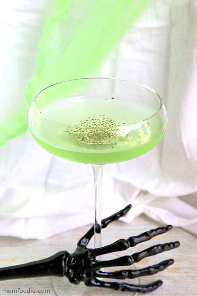 Toxic Spawn Martini - Halloween Cocktail