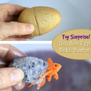 Toy Surprise Golden Egg Bath Bombs