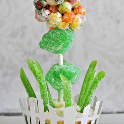 Trix Spring Flowers Cupcakes