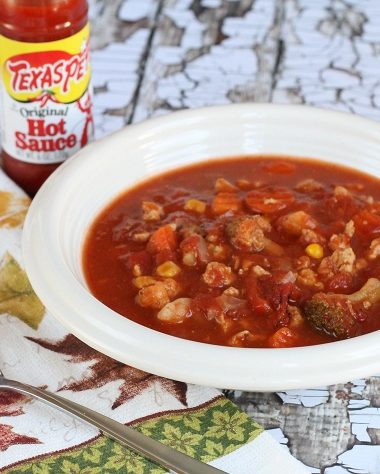 Turkey & Vegetable Tomato Soup