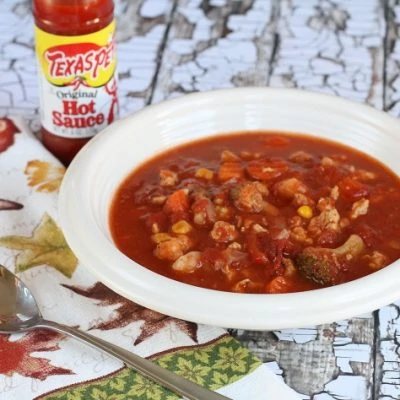 Turkey & Vegetable Tomato Soup